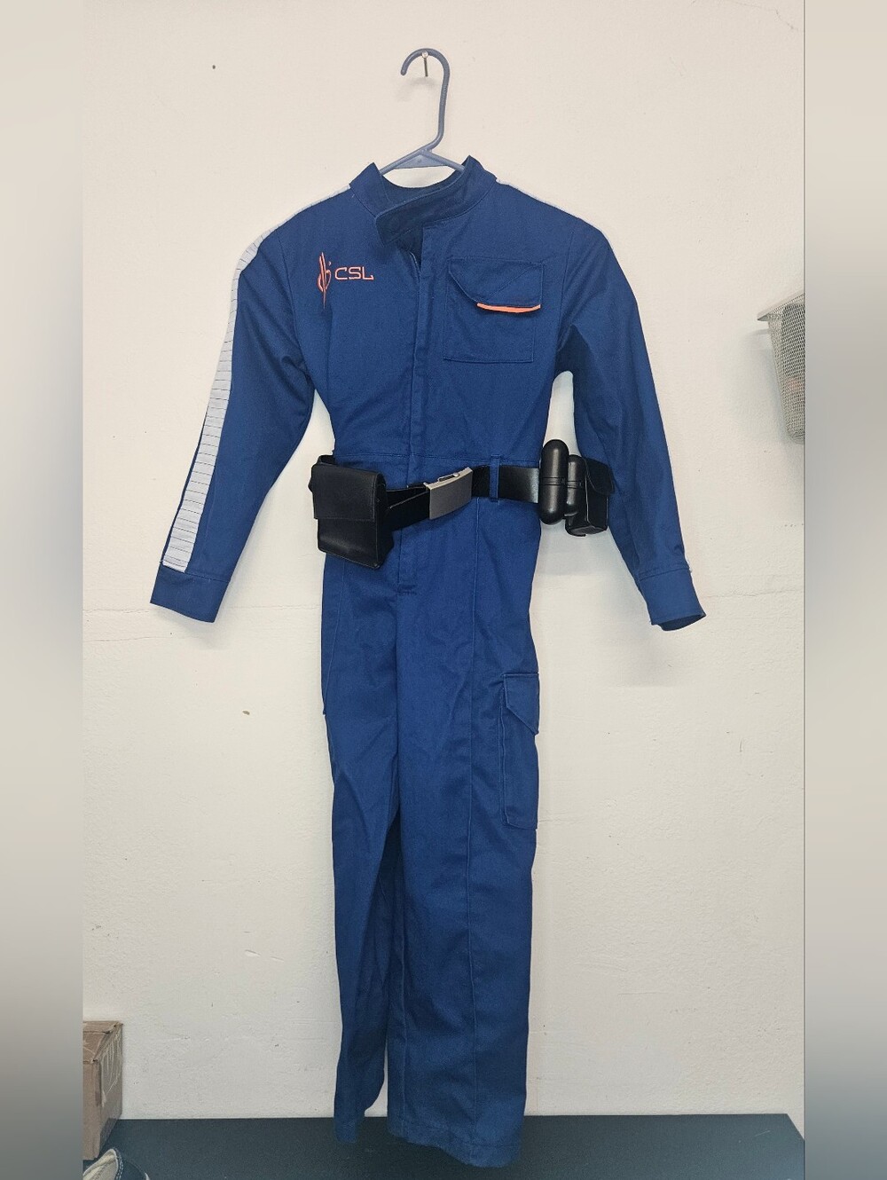 Star Wars Galactic Starcruiser Jumpsuit Kid Medium Blue Chandrila Star Line sz m